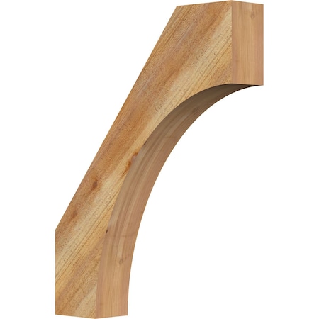Ekena Millwork 4"W x 20"D x 26"H Westlake Rough Sawn Knee Brace, Western Red Cedar BRC04X20X26WTL00RWR